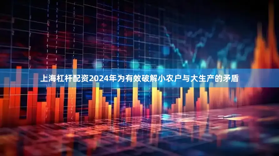 上海杠杆配资2024年为有效破解小农户与大生产的矛盾